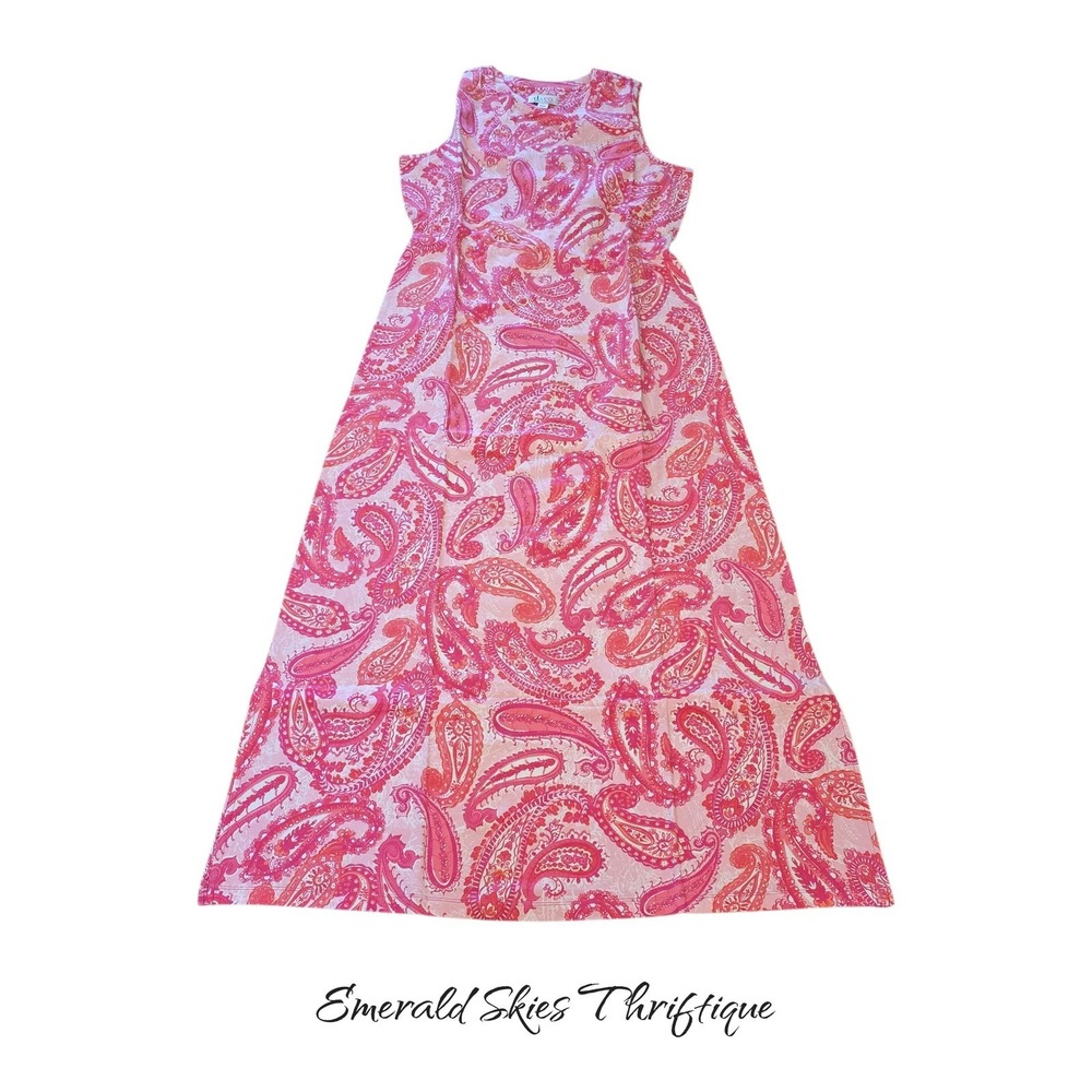 Denim and‎ co Paisley dress size small. New free shipping